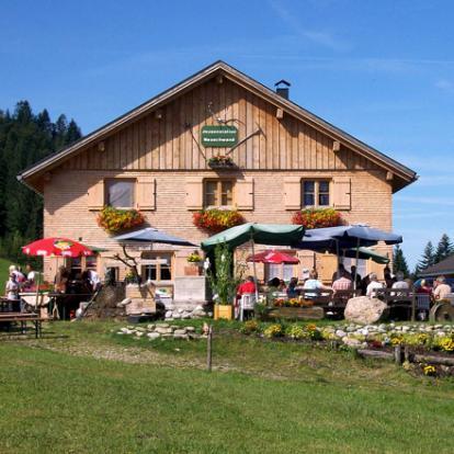 Jausenstation Neuschwand Villa Hittisau Eksteriør billede